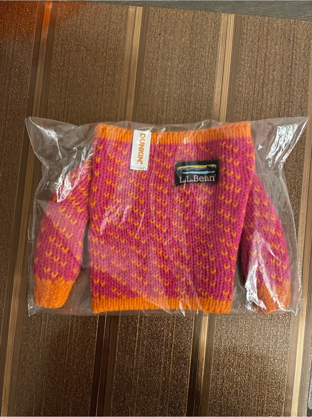 Dunkin 2026 L.L. Bean knit sweater limited edition.